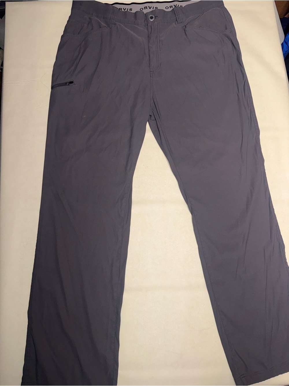 Orvis Men's Dark Gray Cargo Pants - Travel-Ready